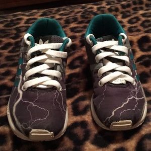 Adidas green black and white.